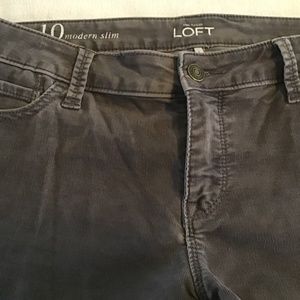 Ann Taylor Loft Skinny Cord Jeans Size 10